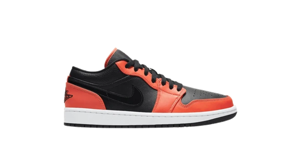 Air Jordan 1 low Black Turf Orange