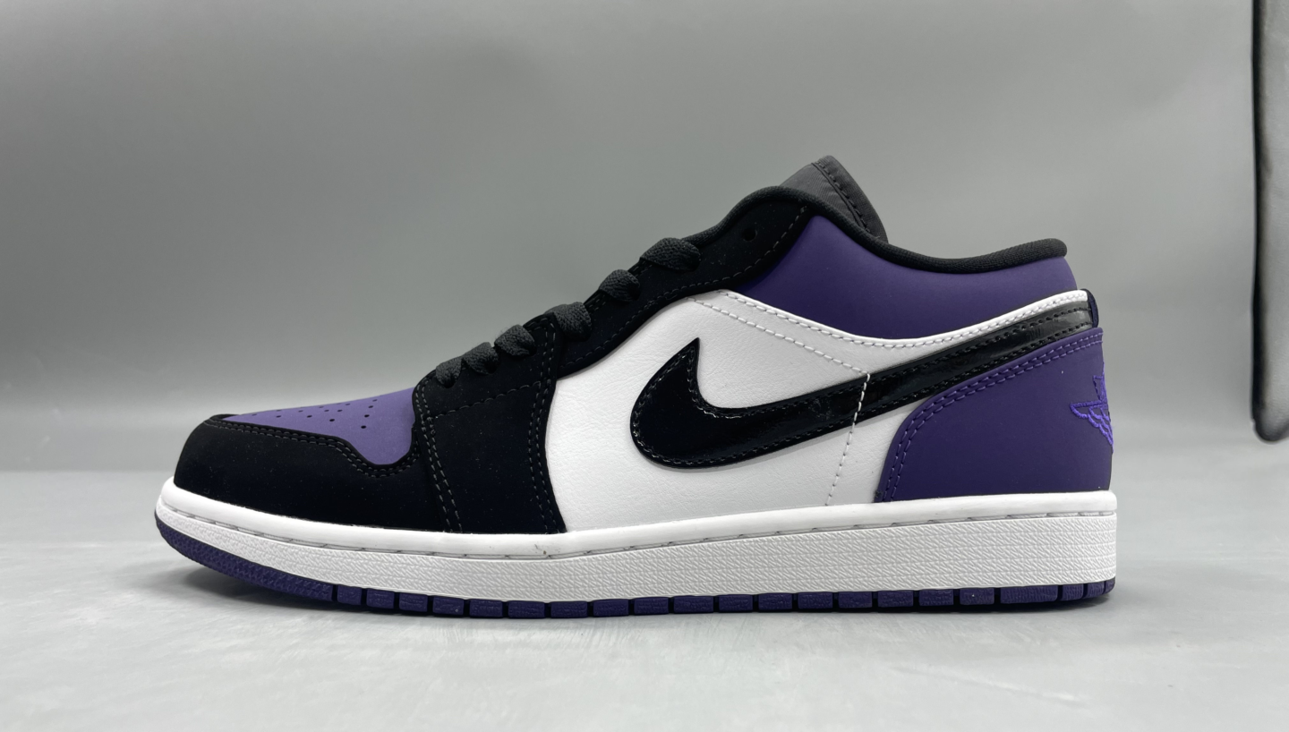 Air Jordan 1 low Court Purple 3