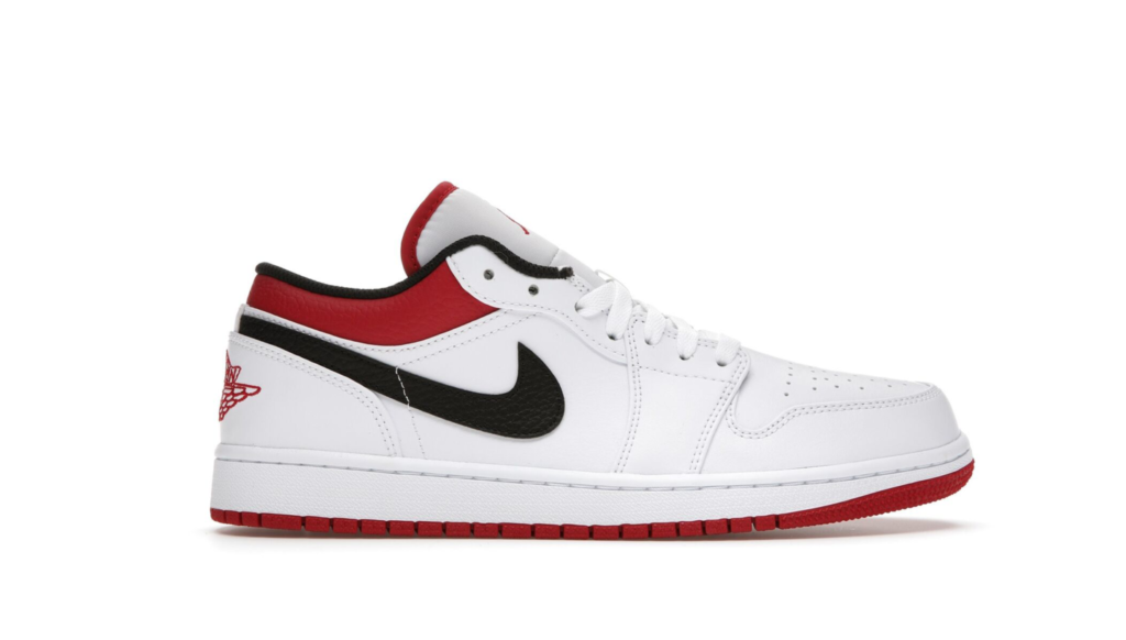 Air Jordan 1 low White Gym Red 2