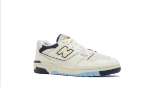 new balance 550 Aime Leon Dore White Navy3