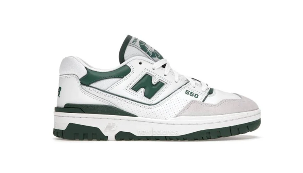 new balance 550 white green e1713558986329