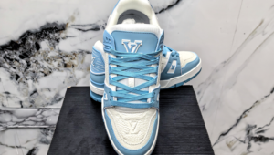 louis vuitton trainer blue white3