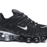 nike shox preto prata