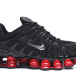 nike shox preto vermelho