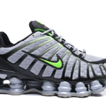 nike shox wolf grey lime2