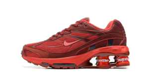 supreme nike shox speed red3