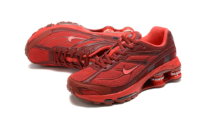 supreme nike shox speed red4