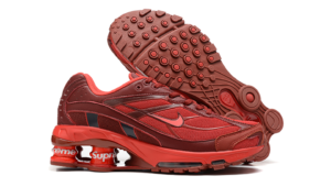 supreme nike shox speed red5