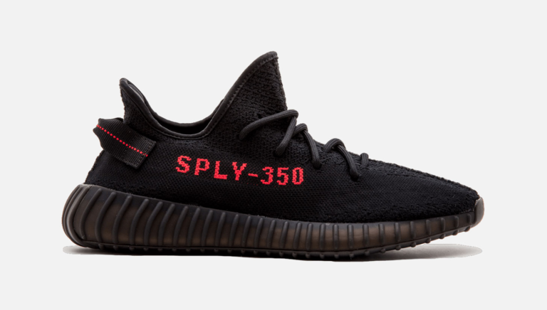 yeezy 350 balck red3