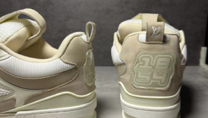 Louis Vuitton LV Skate Sneaker Beige White2