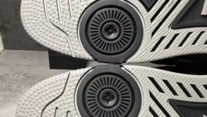 a close up of a pair of shoes